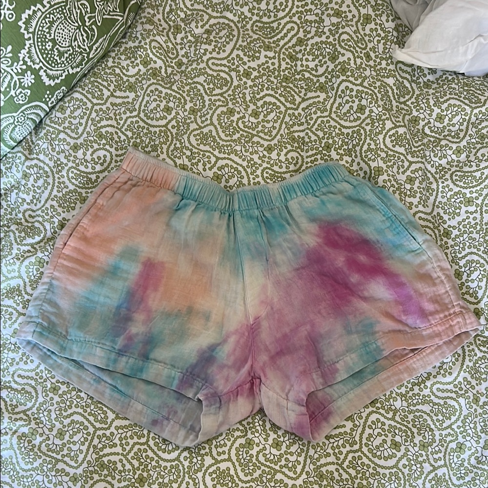 The Elder Statesman Gauzy Shorts Sz S